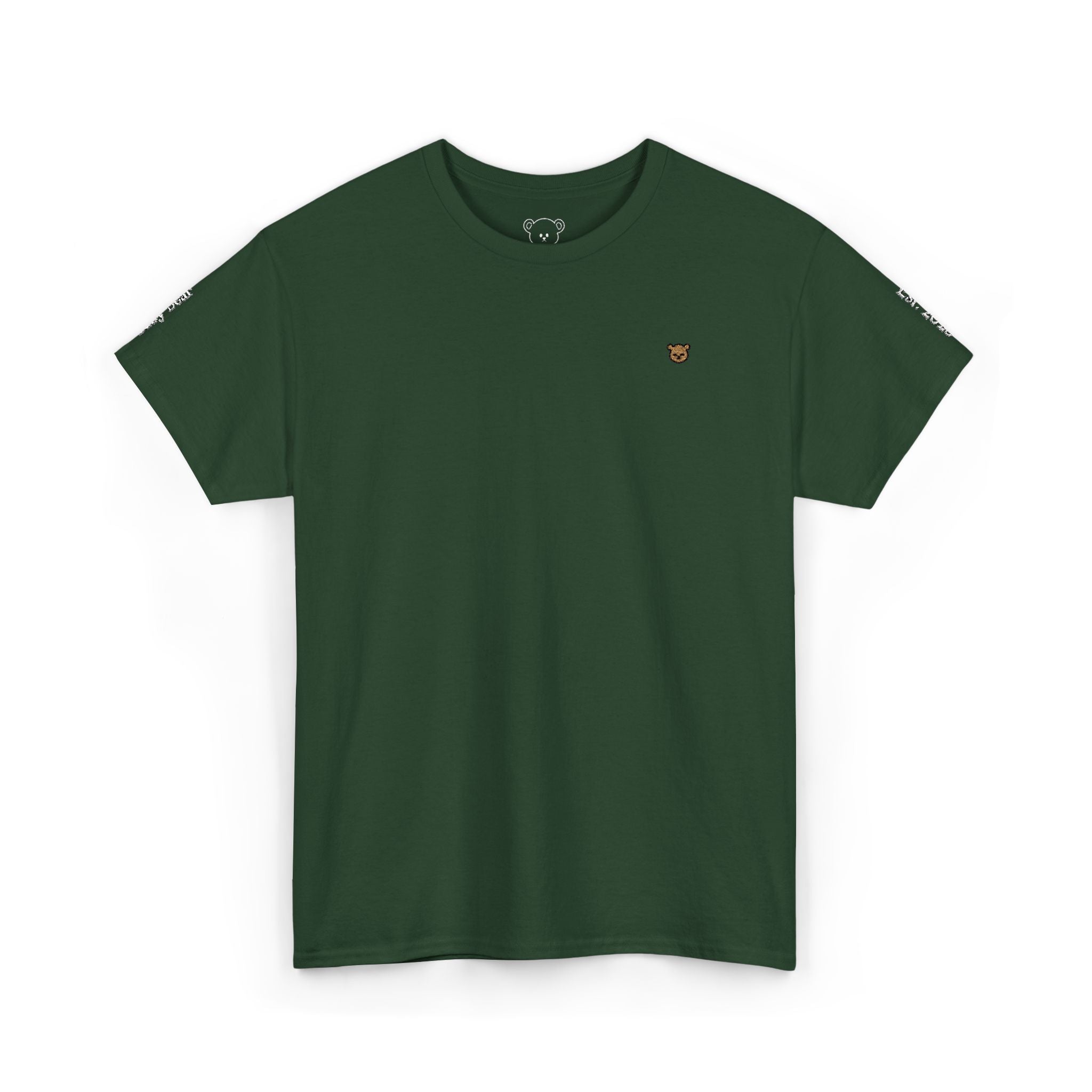 Simple Dark Tee - Embroidered