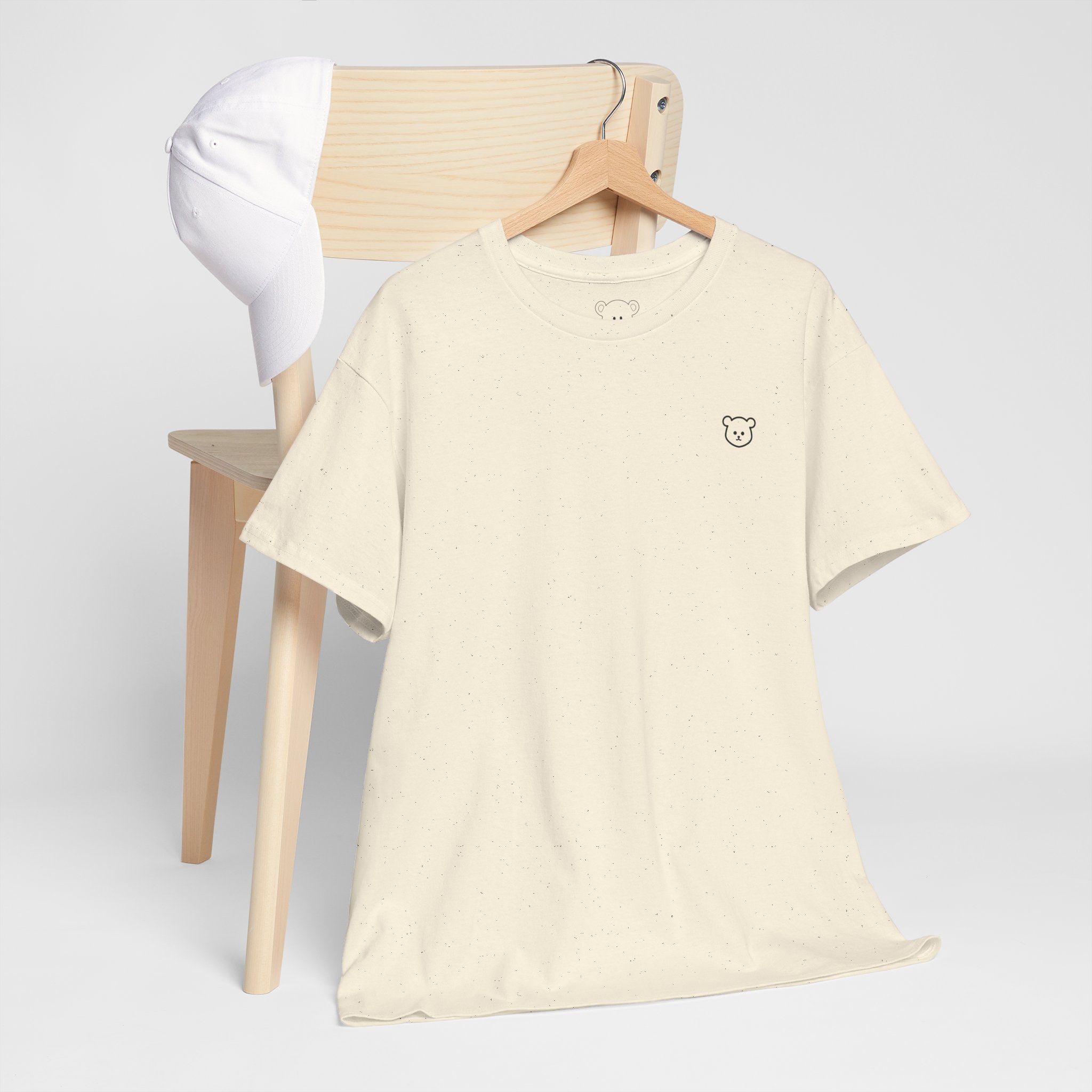 Simple Cotton Tee - Light