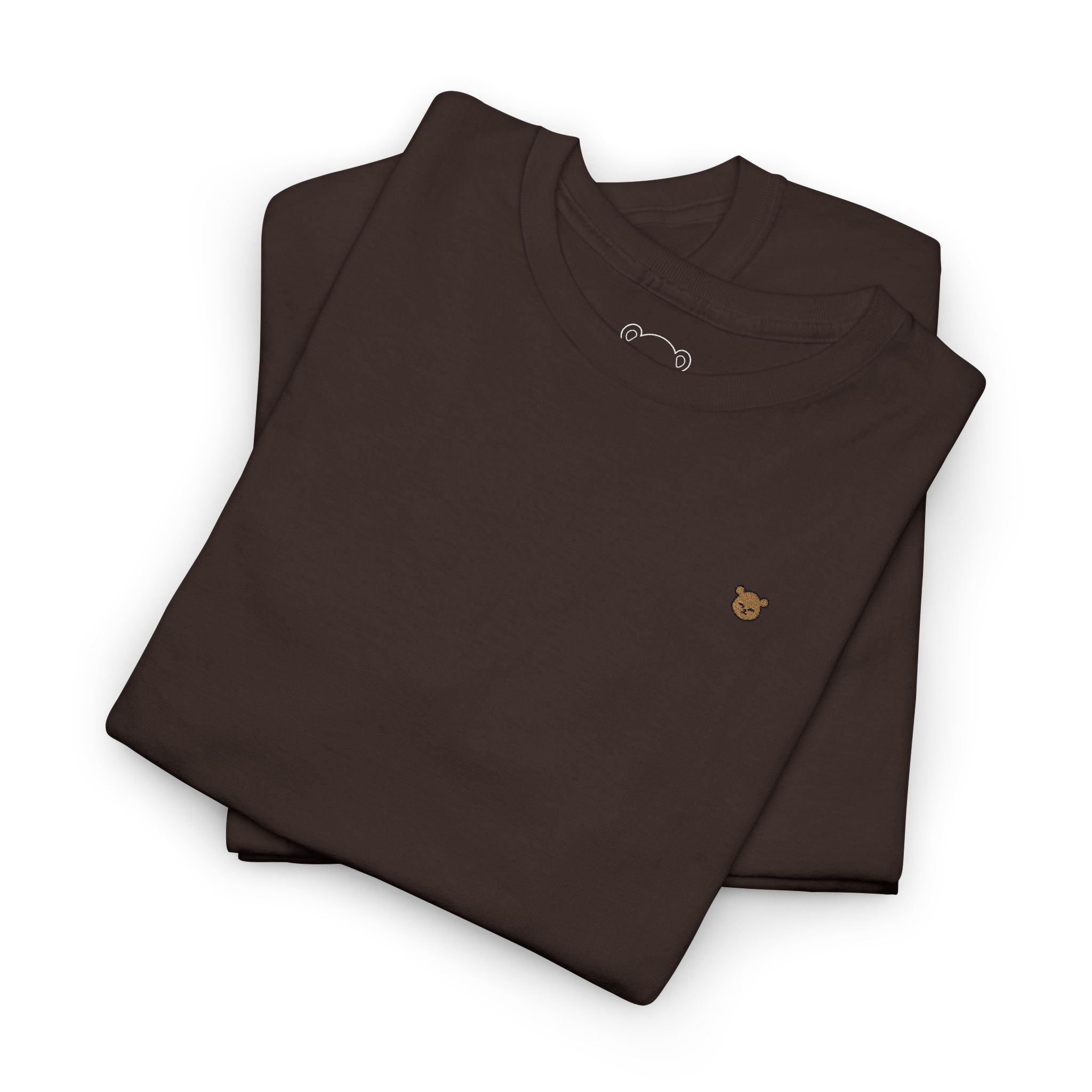 Simple Dark Tee - Embroidered