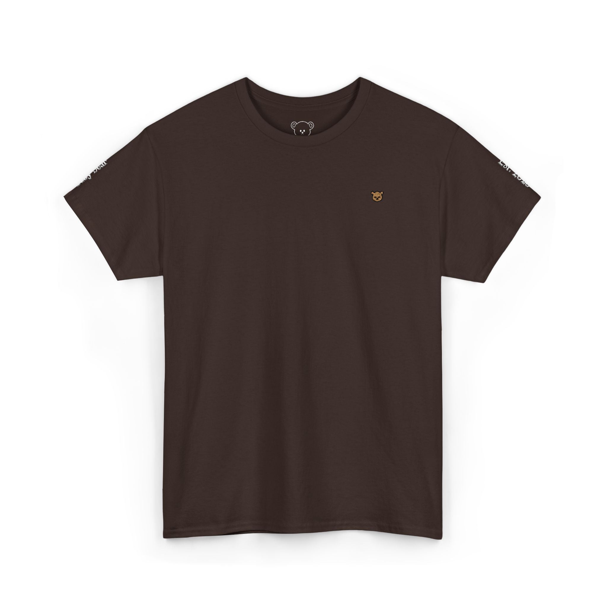 Simple Dark Tee - Embroidered