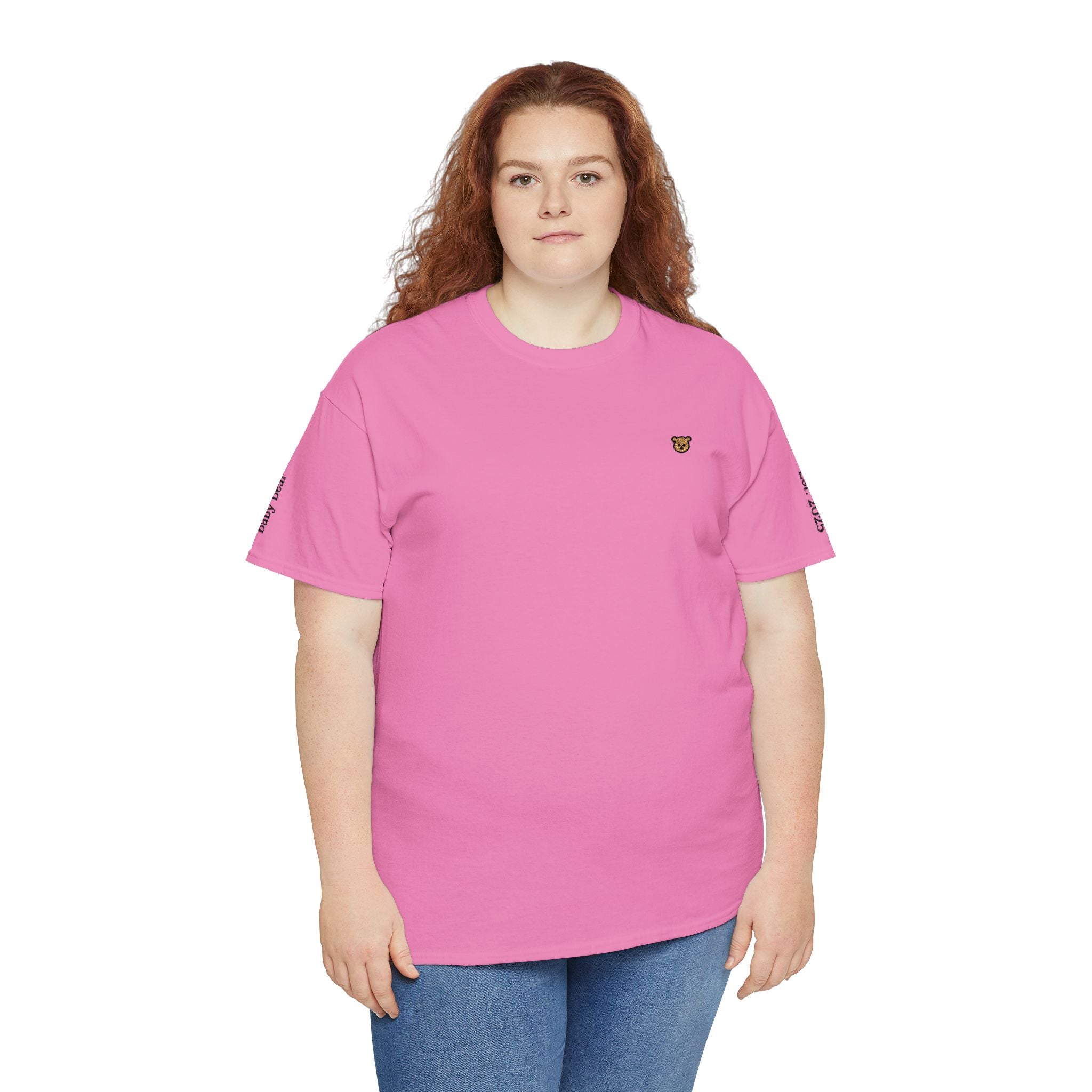 Simple Light Tee - Embroidered