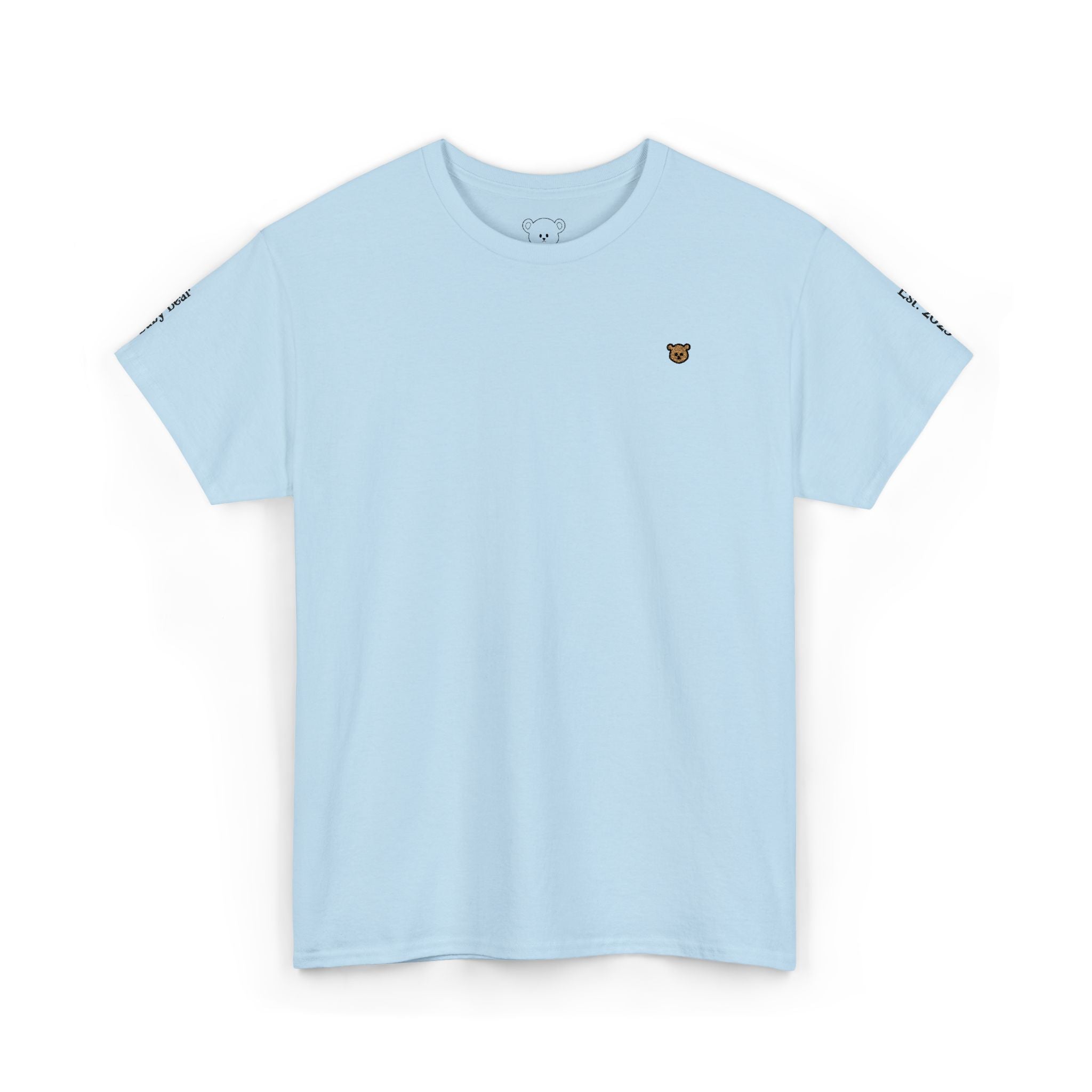 Simple Light Tee - Embroidered
