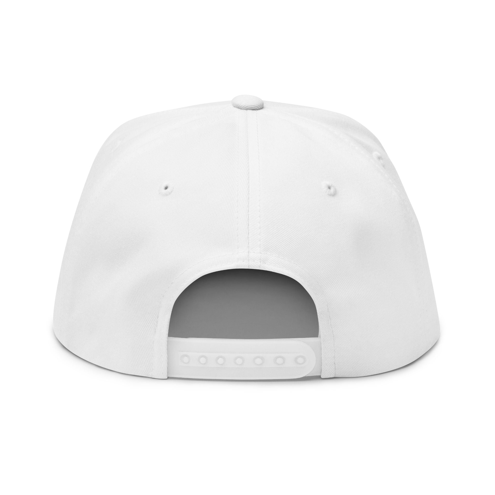 Embroidered Baby Bear Flat Bill Cap