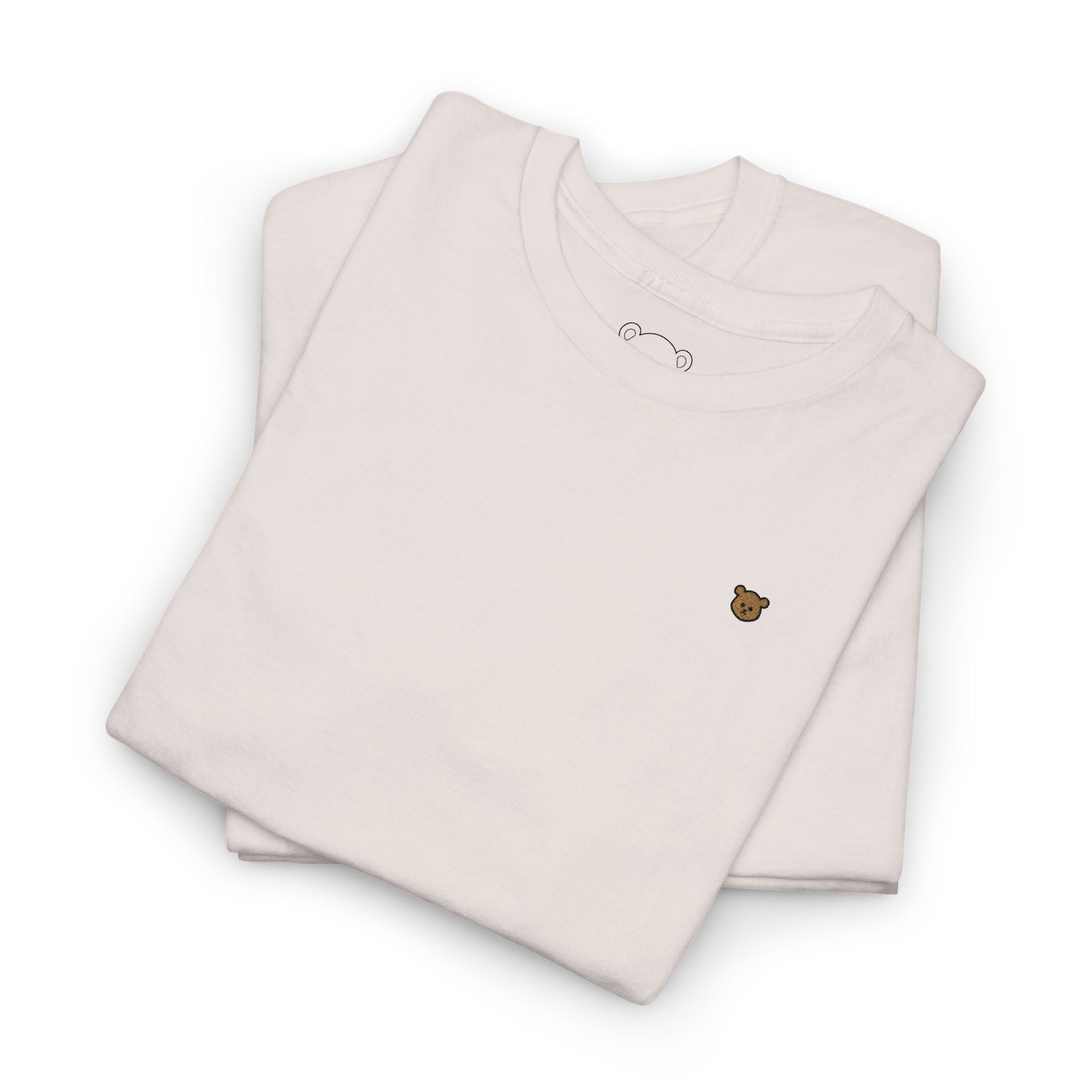 Simple Light Tee - Embroidered