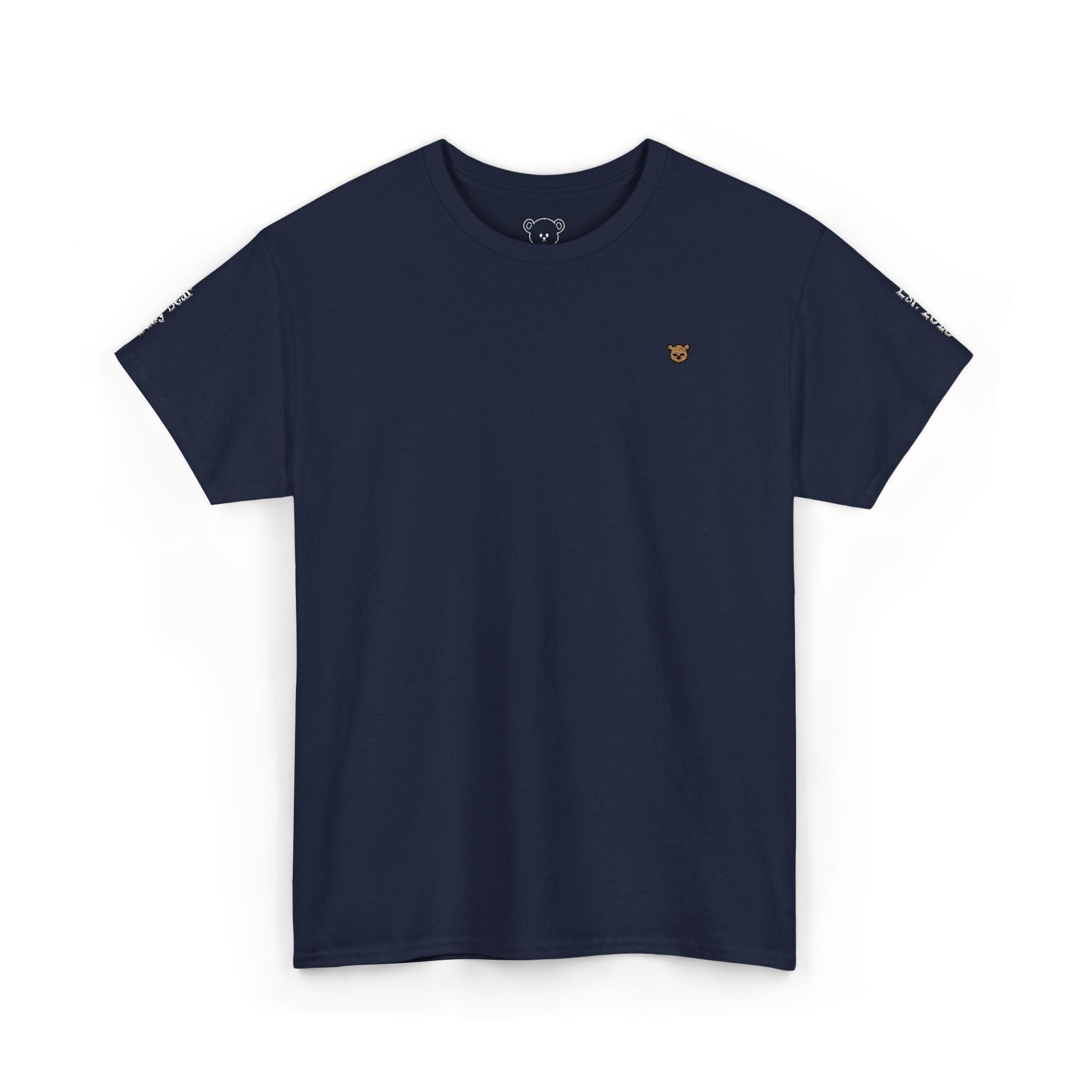 Simple Dark Tee - Embroidered