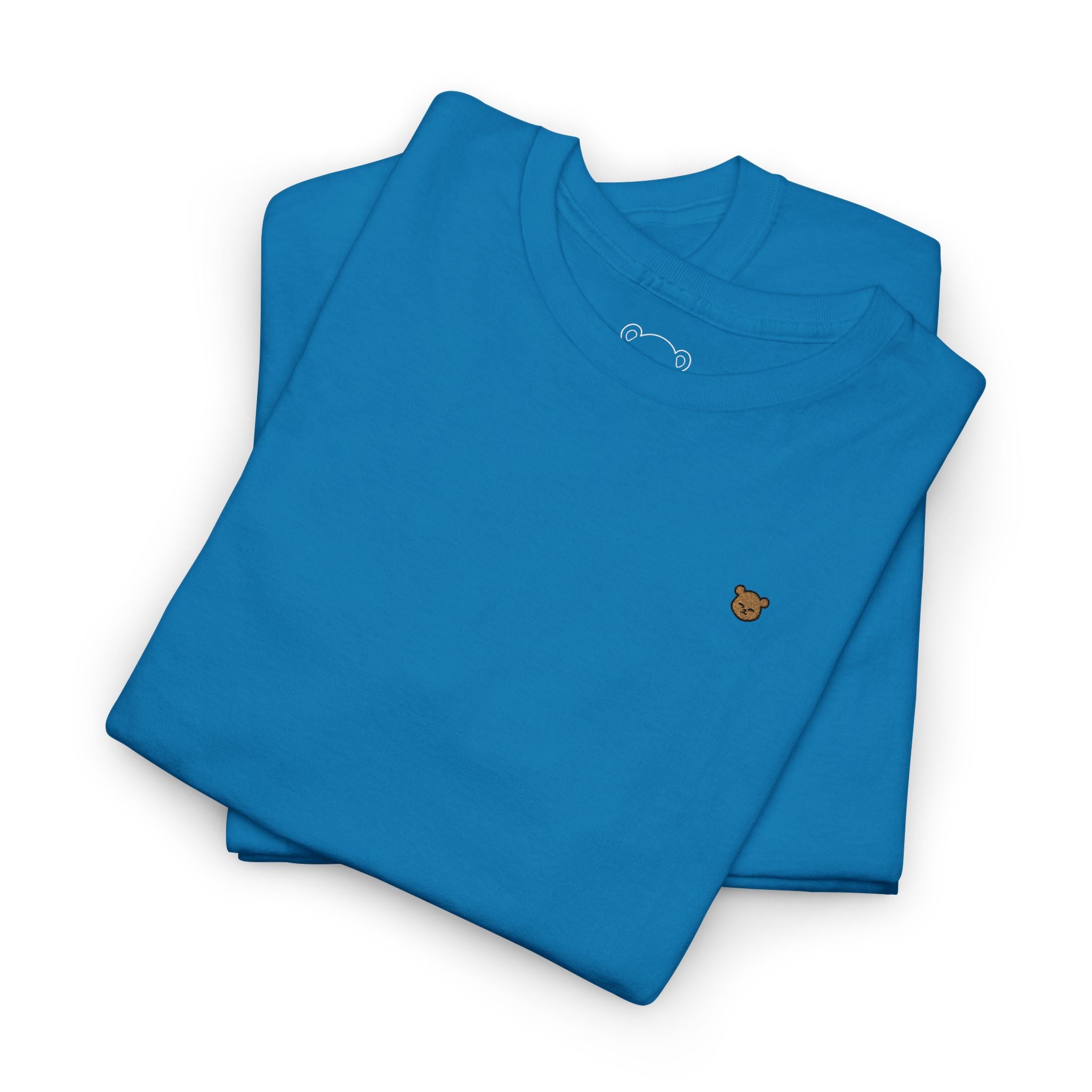 Simple Dark Tee - Embroidered