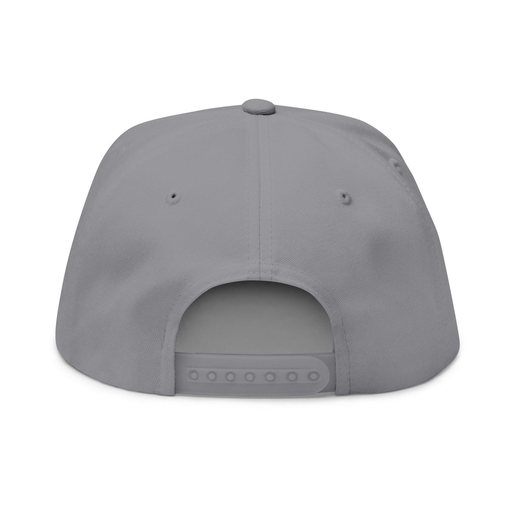 Embroidered Baby Bear Flat Bill Cap